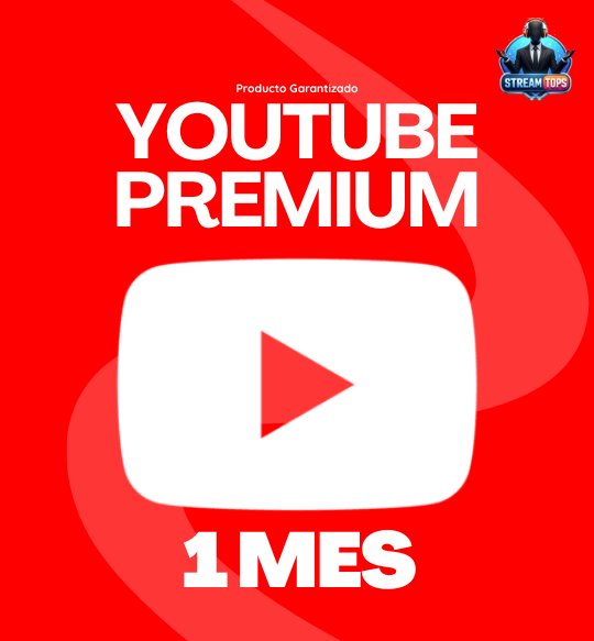 YouTube Premium 1 MES