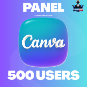 Canva Panel 1 Año (500 Usuarios)