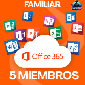 Microsoft 365 Familiar (1 Año) Perfil ADMIN