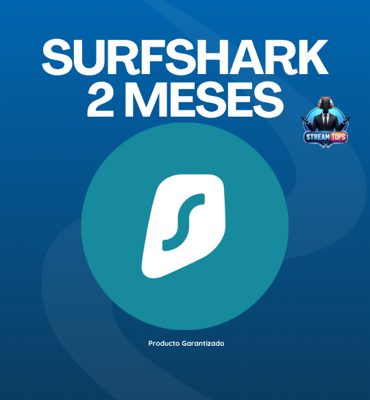 SurfShark KEY 2 MESES