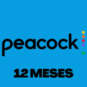 Peacock Official (1 Año)
